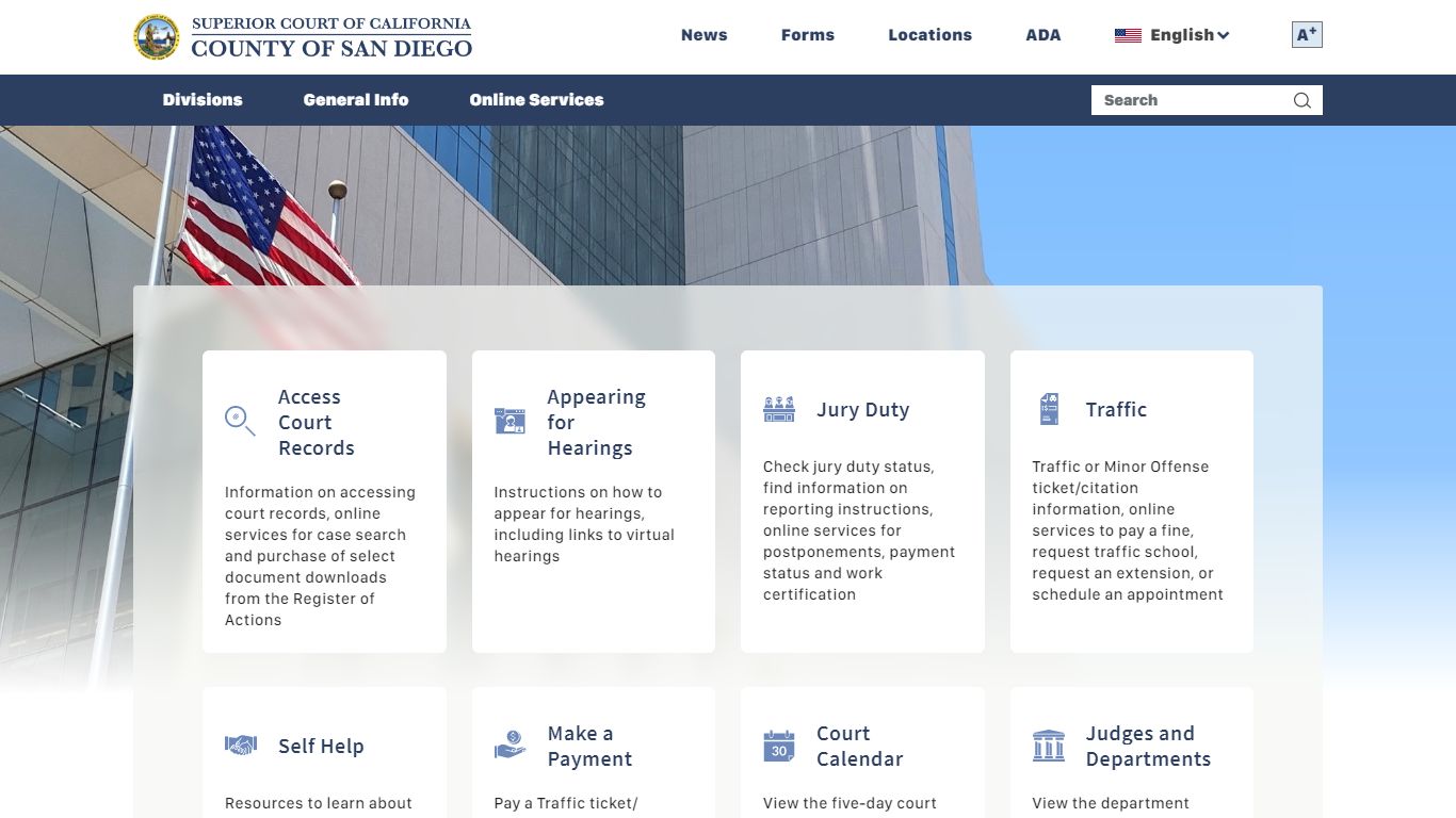 Home | Superior Court of California - County of San Diego